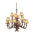 Kalco Lighting Ponderosa 34.5-in 12 Light Socket Ponderosa Chandelier