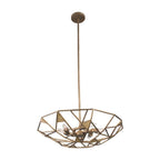 Kalco Lighting 504752PAB Pearlized Antique Brass Esmeralda 34-in 8 Light Socket Pearlized Antique Brass Chandelier Image 1