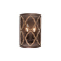 Kalco Lighting Whittaker 12-in 2 Light Socket Brownstone Wall Sconce
