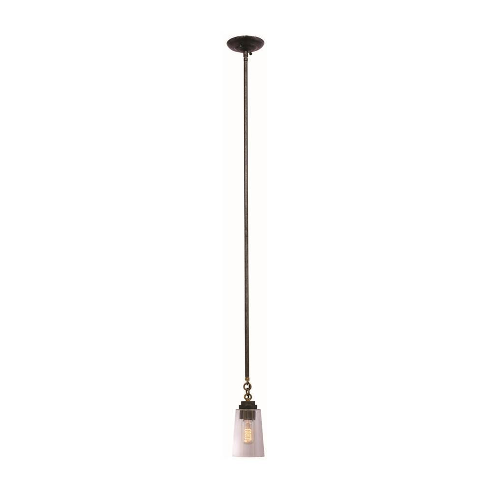 Kalco Lighting Dillon 6-in 1 Light Socket Milled Iron Pendant