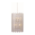 Kalco Lighting Palisade 22-in 8 Light Socket Tarnished Silver Chandelier
