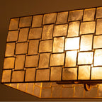 Kalco Lighting 505861OL Oxidized Gold Leaf Roxy 59.75-in 10 Light Socket Oxidized Gold Leaf Linear Pendant Image 3