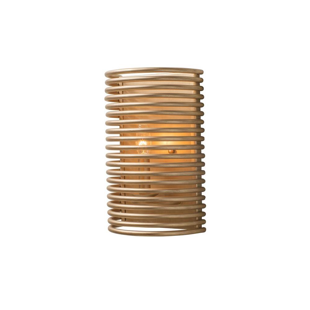 Kalco Lighting Emery 12-in 1 Light Socket Modern Gold Wall Sconce