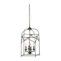 Kalco Lighting Somers 14-in 4 Light Socket Heirloom Bronze Pendant