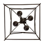 Kalco Lighting Somers 16-in 6 Light Socket Heirloom Bronze Pendant