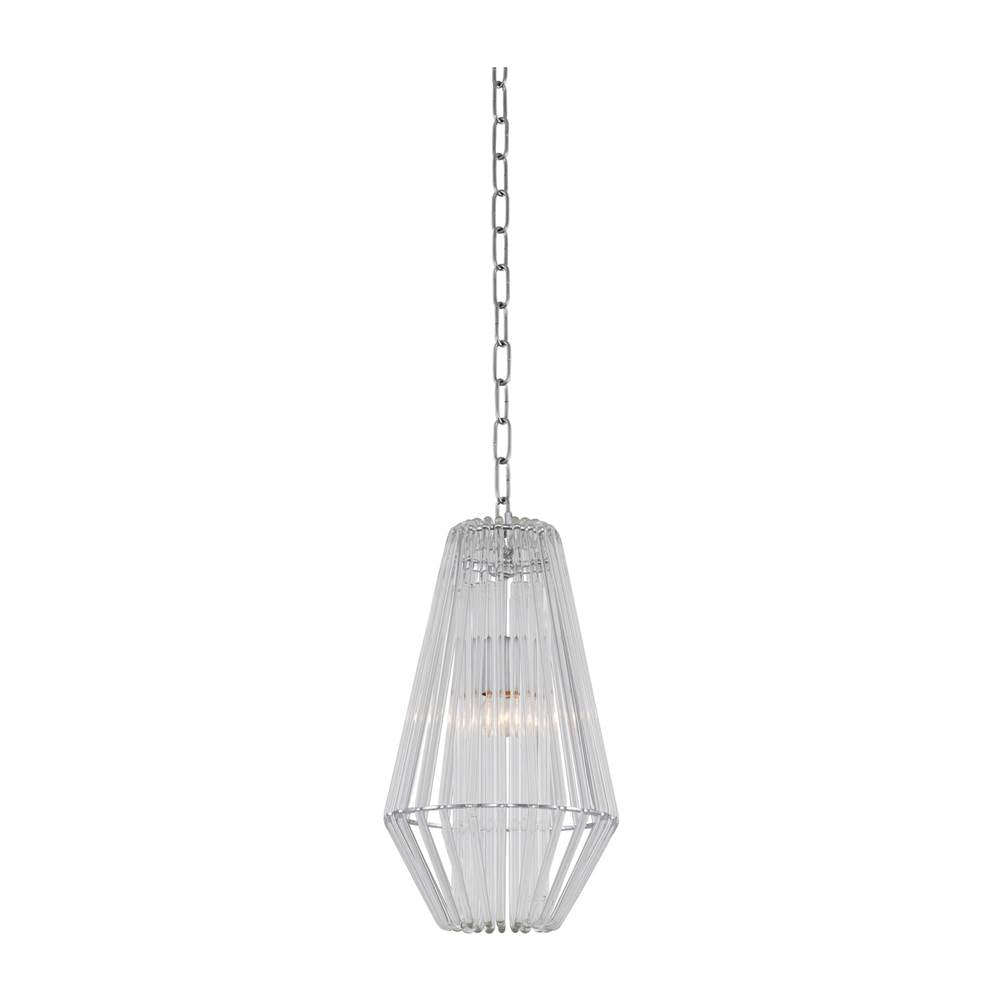Kalco Lighting 508410CH Polished Chrome Taza 9-in 1 Light Socket Polished Chrome Pendant Image 1