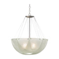 Kalco Lighting 5098SN Satin Nickel Cirrus 24-in 3 Light Socket Satin Nickel Pendant Image 1