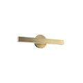 Kalco Lighting Lavo 22-in 1 Light Led Winter Brass Wall Sconce