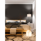 Kalco Lighting Carlyle 23-in 1 Light Champagne Silver Leaf Wall Sconce