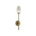 Kalco Lighting June 22-in 1 Light Socket Winter Brass Wall Sconce