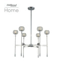 Kalco Lighting Mae 26-in 6 Light Socket Polished Chrome Chandelier