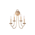 Kalco Lighting Kiera 18-in 4 Light Modern Gold Wall Sconce