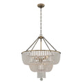 Kalco Lighting 511856BCG Brushed Champagne Gold Esperanza 25-in 8 Light Socket Brushed Champagne Gold Chandelier Image 1