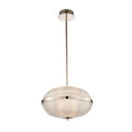 Kalco Lighting Portland 16-in 1 Light Led Polished Nickel Pendant