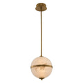 Kalco Lighting 512511WB Winter Brass Canterbury 10-in 1 Light Led Winter Brass Pendant Image 1