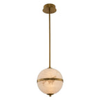 Kalco Lighting 512511WB Winter Brass Canterbury 10-in 1 Light Led Winter Brass Pendant Image 1