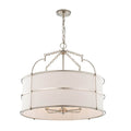 Kalco Lighting Carson 26-in 1 Light Polished Nickel Pendant
