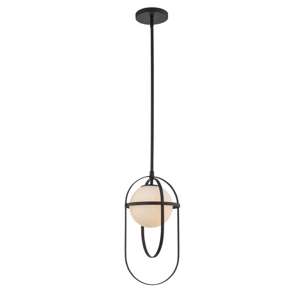 Kalco Lighting Lennox 9-in 1 Light Matte Black Pendant