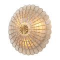 Kalco Lighting 515122OL Oxidized Gold Leaf Samal 14-in 3 Light Socket Oxidized Gold Leaf Convertible Wall Sconce Image 1
