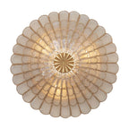 Kalco Lighting Samal 14-in 3 Light Socket Oxidized Gold Leaf Convertible Wall Sconce