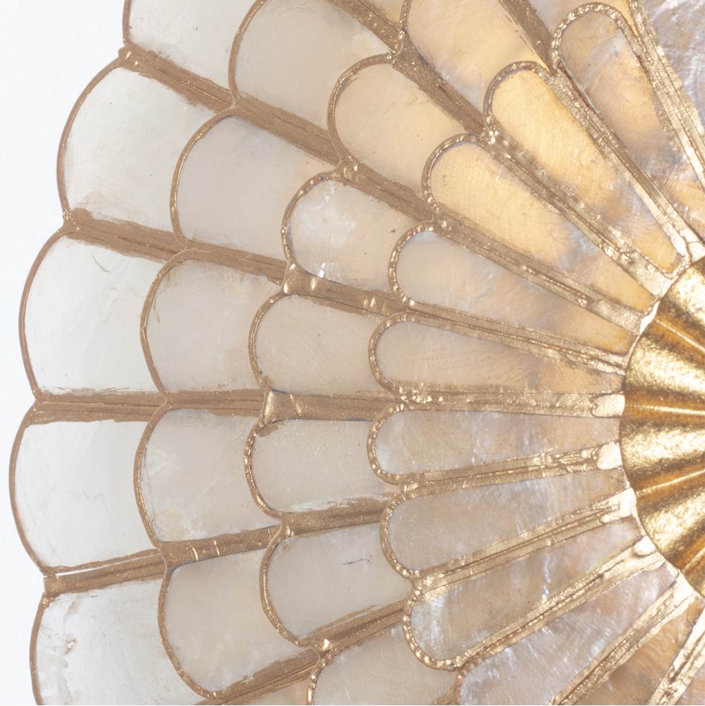 Kalco Lighting 515122OL Oxidized Gold Leaf Samal 14-in 3 Light Socket Oxidized Gold Leaf Convertible Wall Sconce Image 3