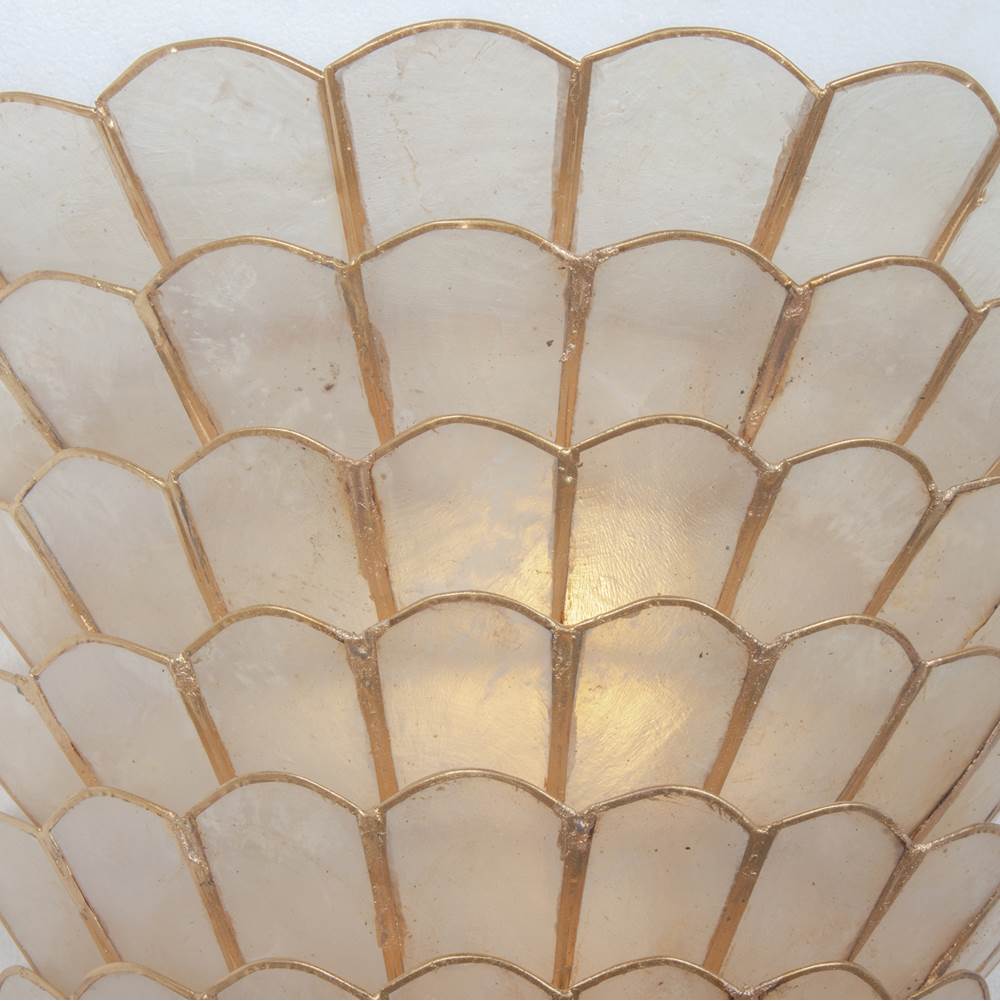 Kalco Lighting 515123OL Oxidized Gold Leaf Samal 19.25-in 3 Light Socket Oxidized Gold Leaf Wall Sconce Image 5