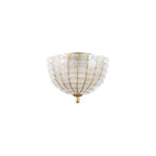 Kalco Lighting 515141OL Oxidized Gold Leaf Samal 16-in 3 Light Socket Oxidized Gold Leaf Flush Mount Image 3