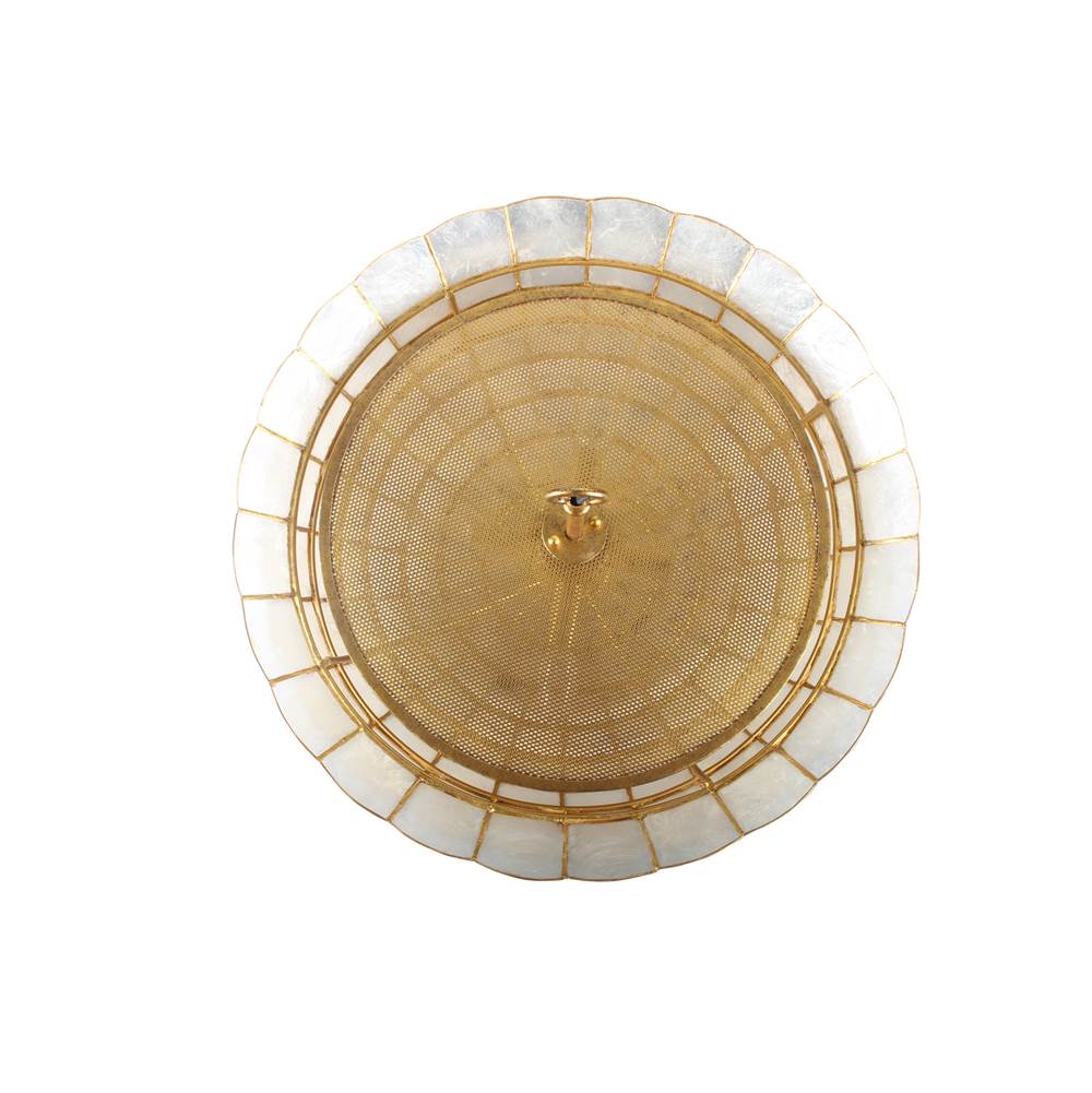 Kalco Lighting 515145OL Oxidized Gold Leaf Samal 20-in 4 Light Socket Oxidized Gold Leaf Pendant Image 2