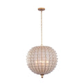 Kalco Lighting 515155OL Oxidized Gold Leaf Samal 21-in 4 Light Socket Oxidized Gold Leaf Pendant Image 1