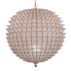 Kalco Lighting 515156OL Oxidized Gold Leaf Samal 25-in 6 Light Socket Oxidized Gold Leaf Chandelier Image 4