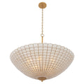 Kalco Lighting 515158OL Oxidized Gold Leaf Samal 39.75-in 12 Light Socket Oxidized Gold Leaf Convertible Chandelier Image 1