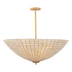 Kalco Lighting 515158OL Oxidized Gold Leaf Samal 39.75-in 12 Light Socket Oxidized Gold Leaf Convertible Chandelier Image 5