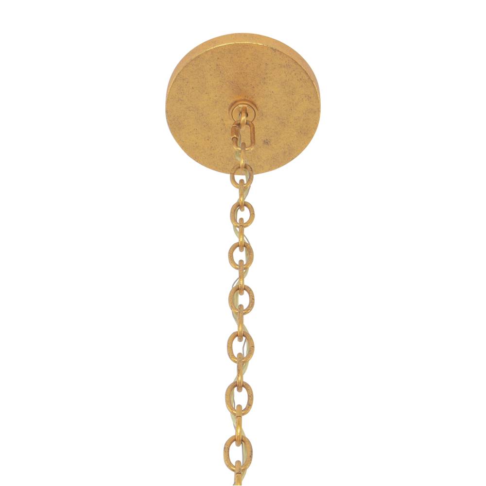 Kalco Lighting 515158OL Oxidized Gold Leaf Samal 39.75-in 12 Light Socket Oxidized Gold Leaf Convertible Chandelier Image 4