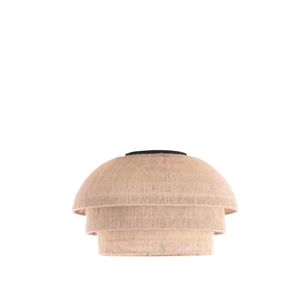 Kalco Lighting Seychelles 16-in 1 Light Socket Matte Black Flush Mount