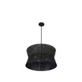 Kalco Lighting Madura 22-in 4 Light Socket Matte Black Pendant