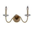 Kalco Lighting Venus 11-in 2 Light Socket Historic Brass Wall Sconce