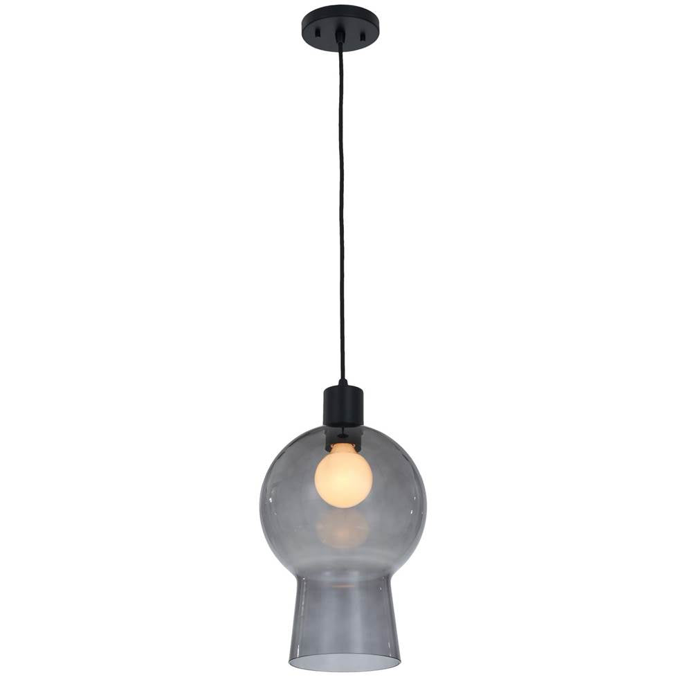 Kalco Lighting Cores 9-in 1 Light Socket Matte Black Pendant