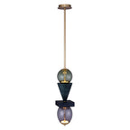 Kalco Lighting 518755WB Winter Brass Demi 6.25-in 2 Light Led Winter Brass Pendant Image 1