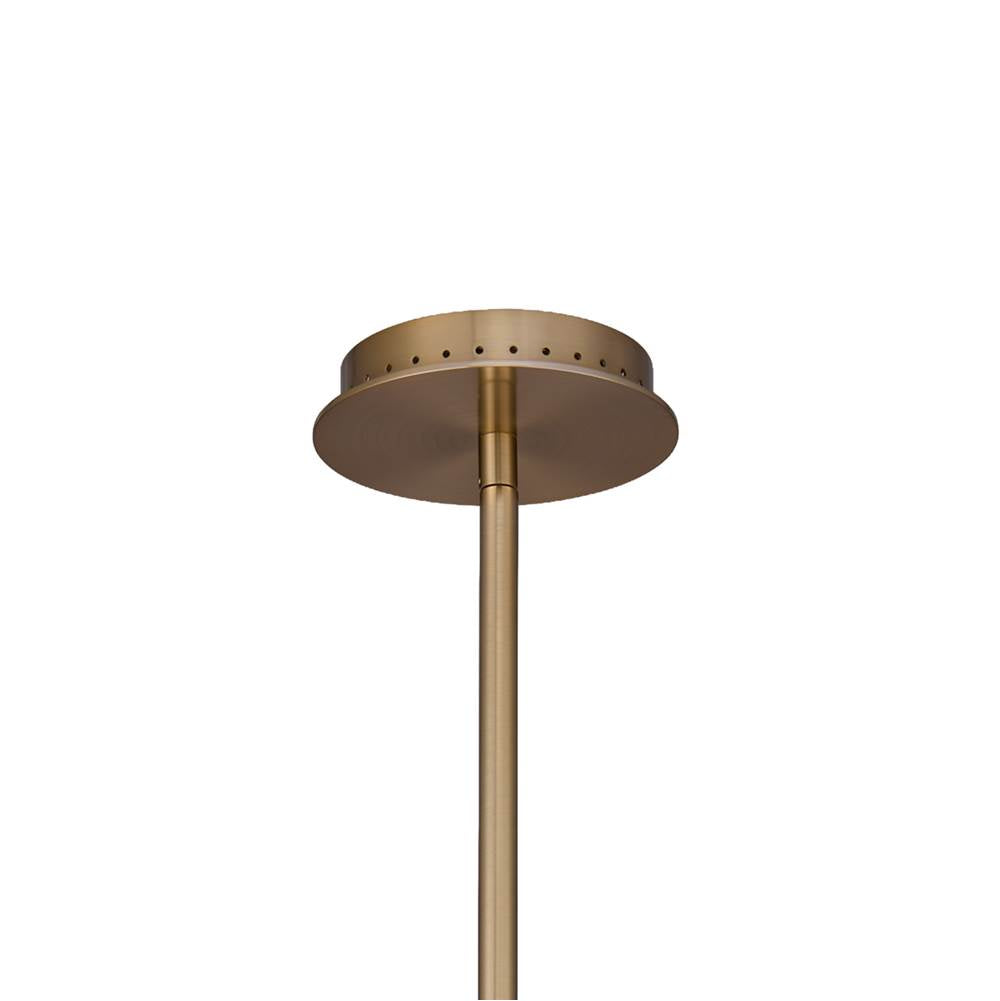 Kalco Lighting 518755WB Winter Brass Demi 6.25-in 2 Light Led Winter Brass Pendant Image 4