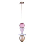 Kalco Lighting 518756WB Winter Brass Demi 6.25-in 1 Light Led Winter Brass Pendant Image 8
