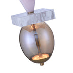 Kalco Lighting 518756WB Winter Brass Demi 6.25-in 1 Light Led Winter Brass Pendant Image 6