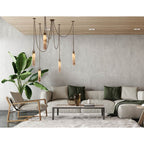 Kalco Lighting Flint 37.5-in 5 Light Led Winter Brass Multi-pendant