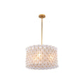 Kalco Lighting Flair 22-in 3 Light Socket Oxidized Gold Leaf Chandelier