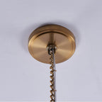 Kalco Lighting 520711WB Winter Brass Vertical 1-in 1 Light Led Winter Brass Pendant Image 3