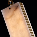 Kalco Lighting 520711WB Winter Brass Vertical 1-in 1 Light Led Winter Brass Pendant Image 4
