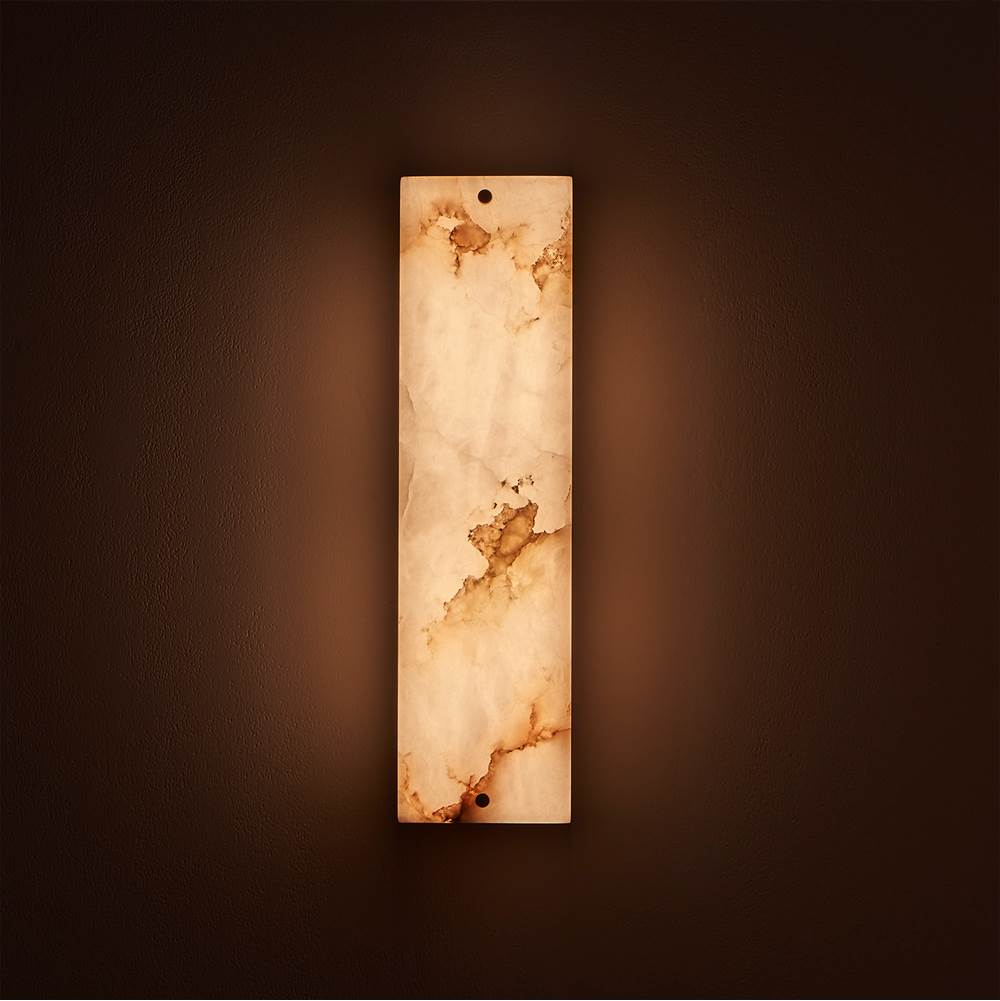 Kalco Lighting 520721WB Winter Brass Vertical 17-in 1 Light Led Winter Brass Wall Sconce Image 4