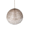 Kalco Lighting 521159PAB Pearlized Antique Brass Sphere 48-in 12 Light Socket Pearlized Antique Brass Chandelier Image 1