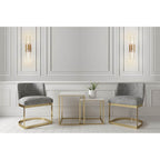Kalco Lighting 521332VGB Vintage Brass Duet 17-in 2 Light Socket Vintage Brass Wall Sconce Image 3