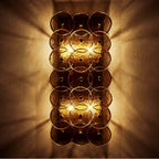 Kalco Lighting 521524PWB Polished Winter Brass Hortensia 18.5-in 4 Light Socket Polished Winter Brass Wall Sconce Image 2