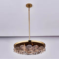 Kalco Lighting 521555PWB Polished Winter Brass Hortensia 24.5-in 5 Light Socket Polished Winter Brass Pendant Image 1